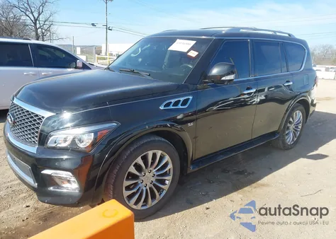 2016 Infiniti Qx80 из США, поврежденный, VIN JN8AZ2ND2G9800424